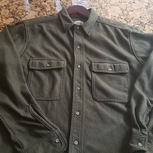 Men's Cabela's Warm Olive Long-Sleeve Button-Up